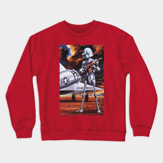 Vintage Science Fiction Crewneck Sweatshirt by MasterpieceCafe